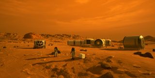 If the U.S. wants to send humans to Mars in the 2030s, it may have to rely on nuclear-fission-powered spacecraft to cut the travel time down to three to four months. 
