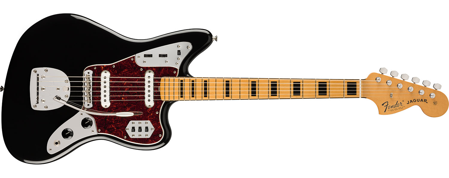 Fender Vintera II '70s Jaguar in Black