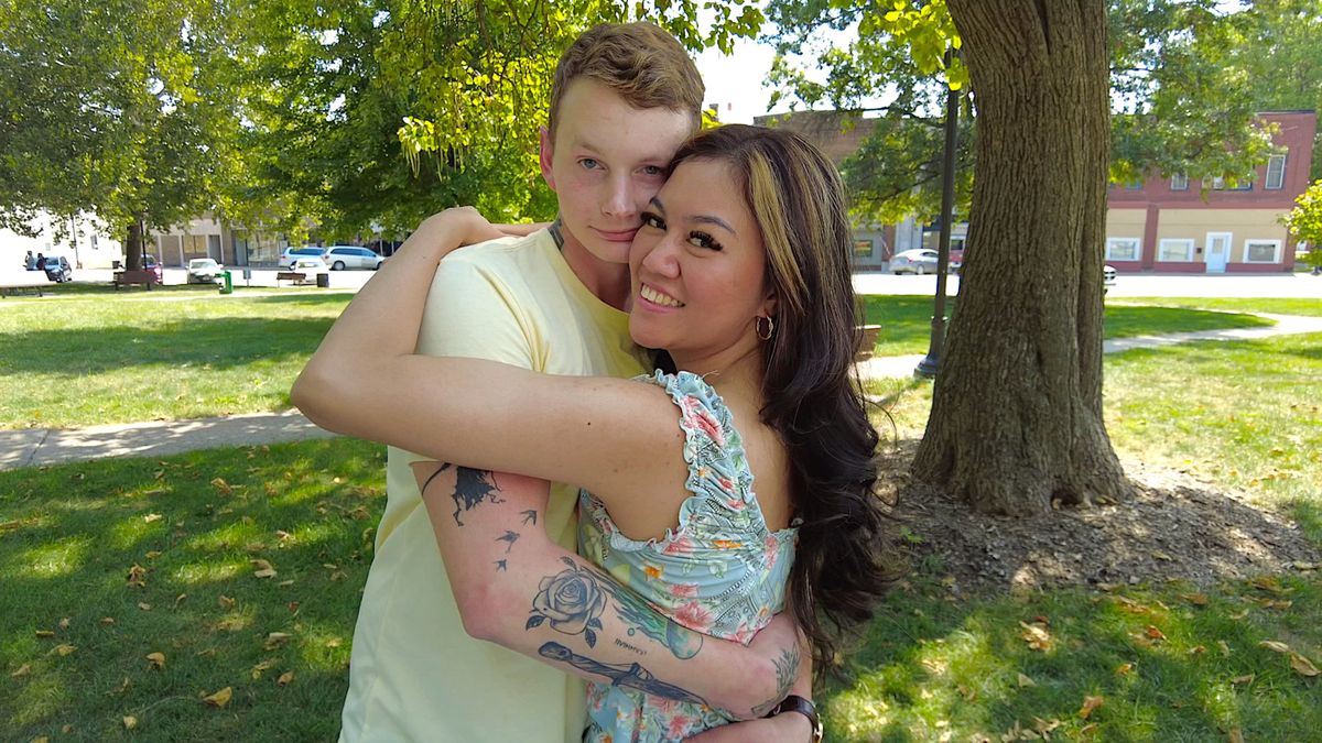 Sam and Citra in key art for 90 Day Fianc&eacute; season 10