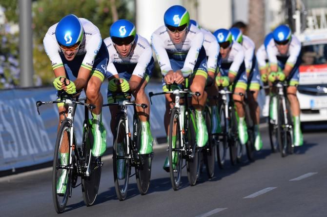 Orica-GreenEdge was third fastest in the Vuelta a Espa&ntilde;a team time trial