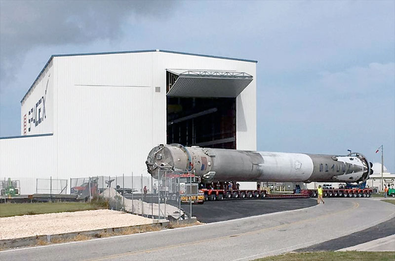 SpaceX&#039;s recovered Falcon 9 first stage