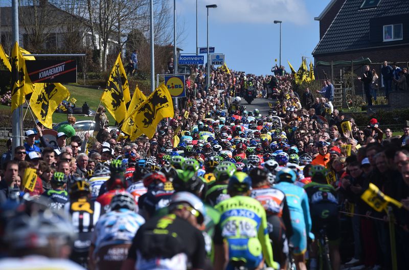 Blue skies equals big Belgian fans