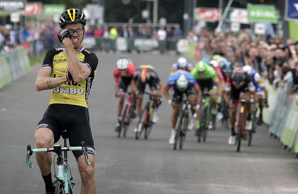 Lars Boom wins stage 5 at the BinckBank Tour
