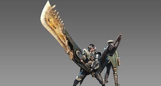 Monster Hunter game sword