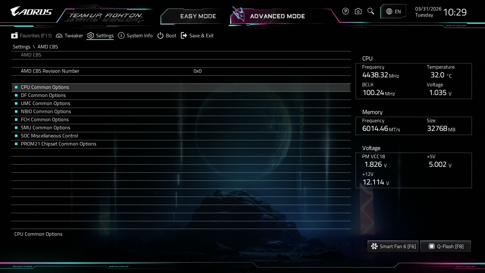 Gigabyte X870E Aorus Xtreme X3D AI Top - BIOS