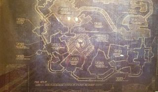Avengers Campus map