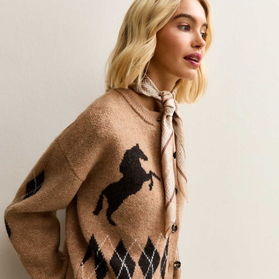 A woman wearing some of the trend-led wardrobe updates from the article