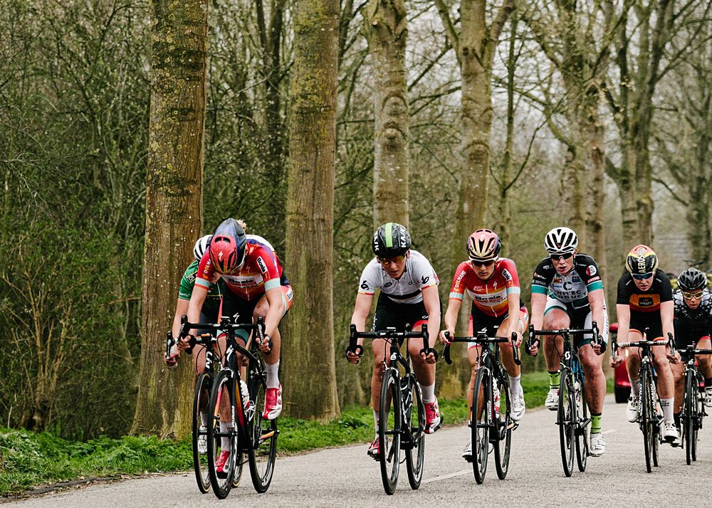 Ellen van Dijk, Lisa Brennauer, Lizzie Armitstead, Kirsten Wild, Jolien D'hoore