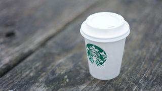 Starbucks paper cup