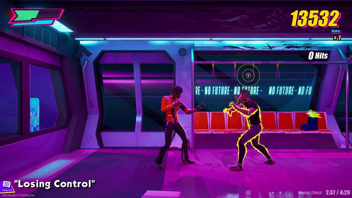 Screenshots from Dead as Disco, a funky rhythm beat-'em-up by Brain Jar Games Inc.