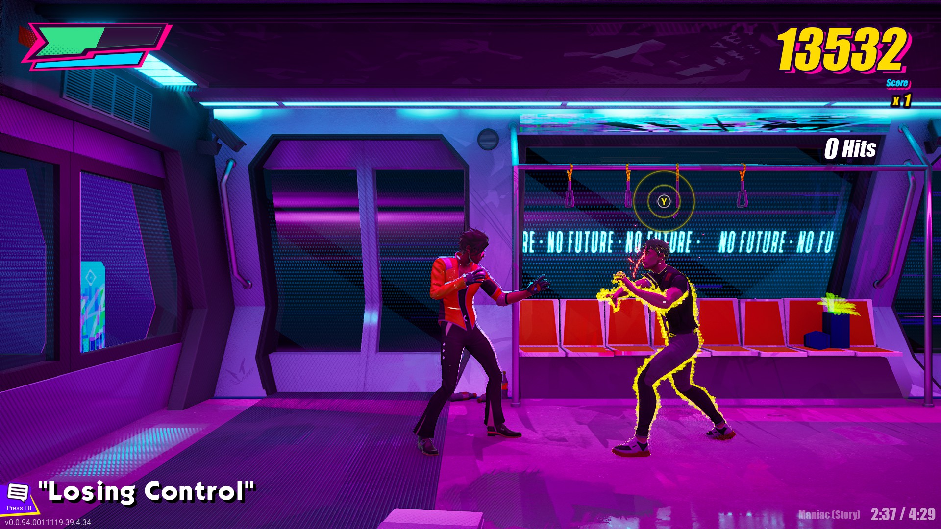 Screenshots from Dead as Disco, a funky rhythm beat-'em-up by Brain Jar Games Inc.