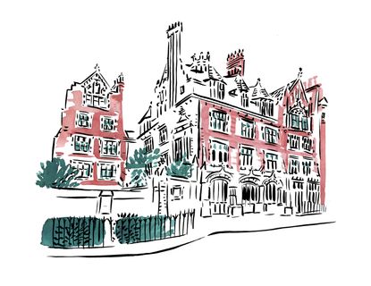 Illustration of Chiltern Firehouse, London, UK