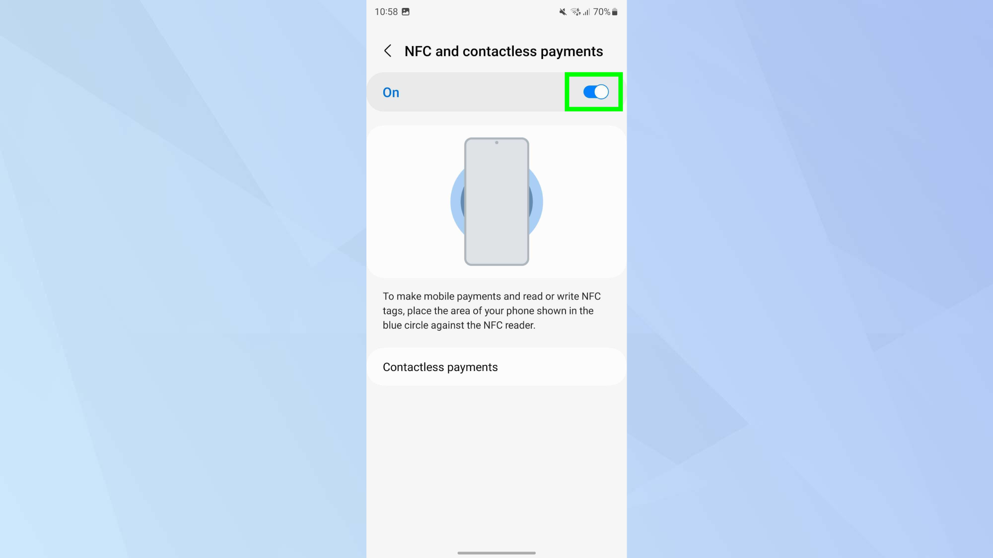 Google Wallet پرداخت NFC را فعال کنید