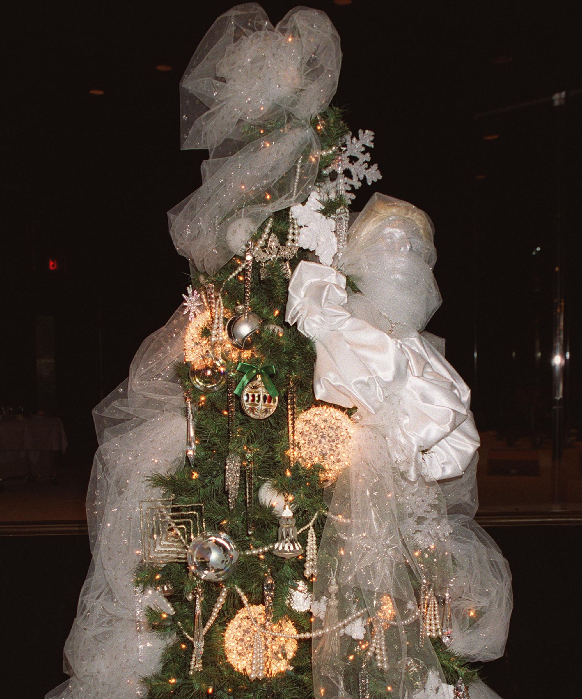 Sharon Stone&#039;s Christmas tree