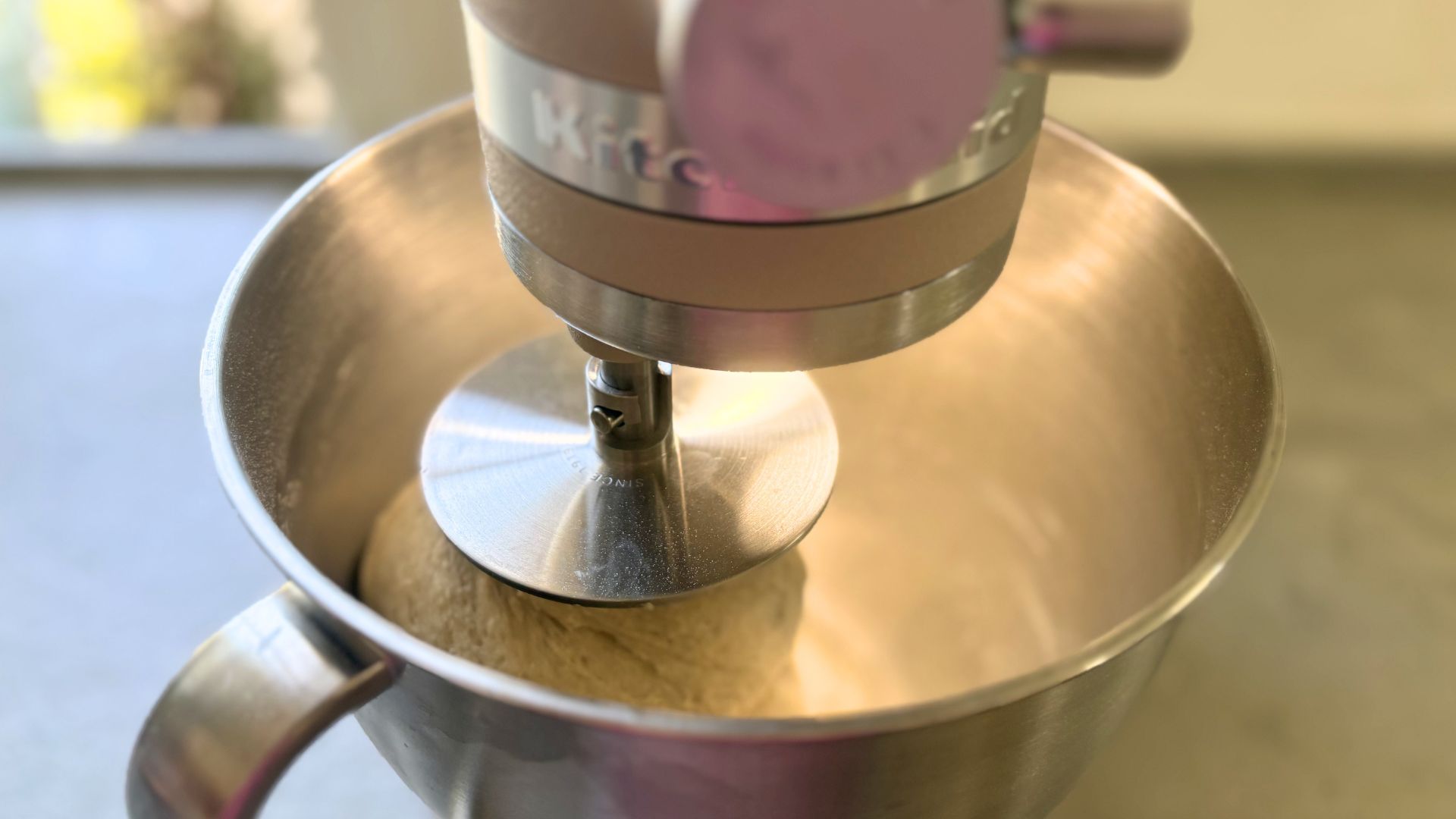 Testing the KitchenAid Artisan Plus Stand Mixer making bread dough