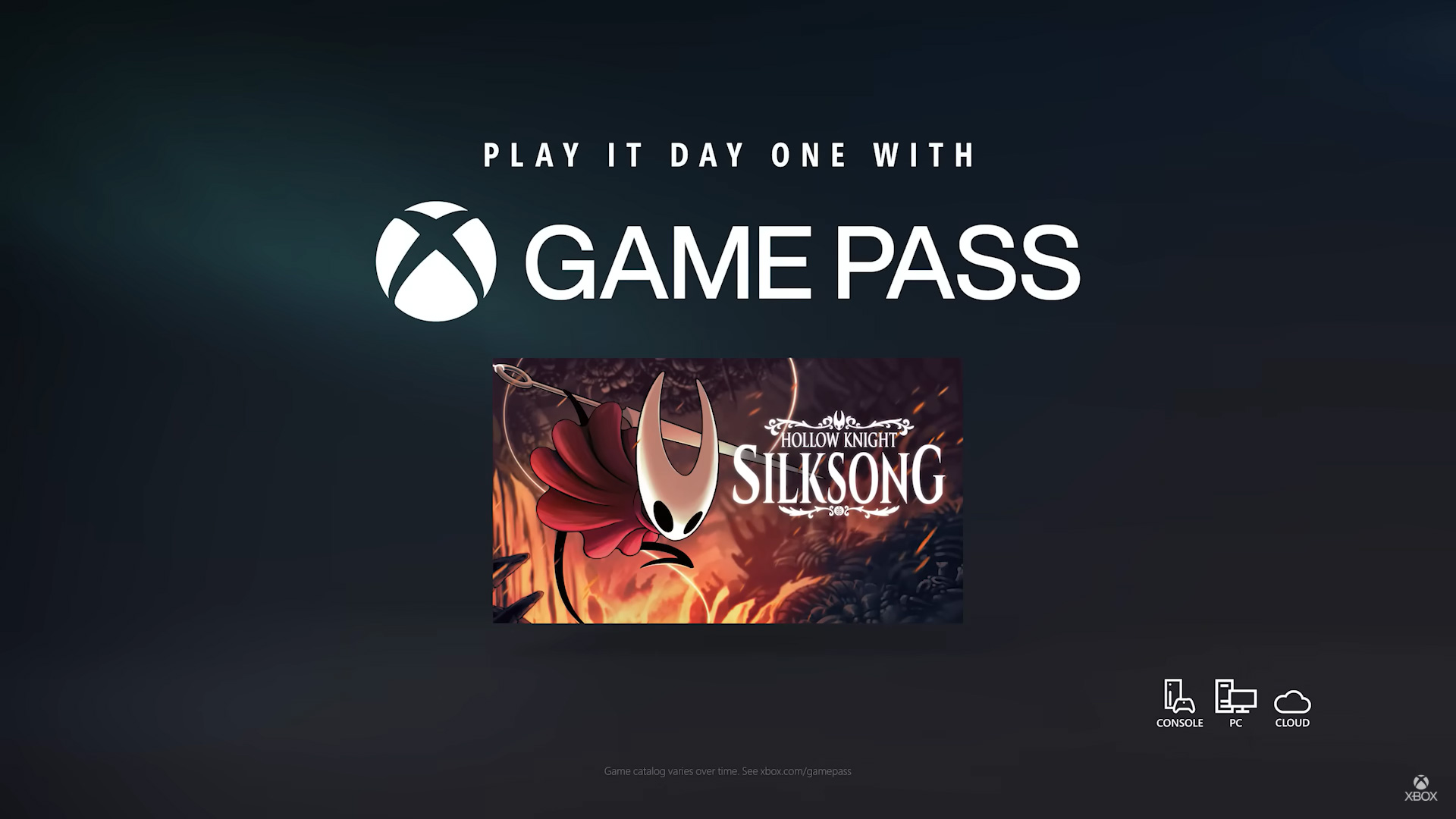 Hollow Knight: Silksong on Game Pass