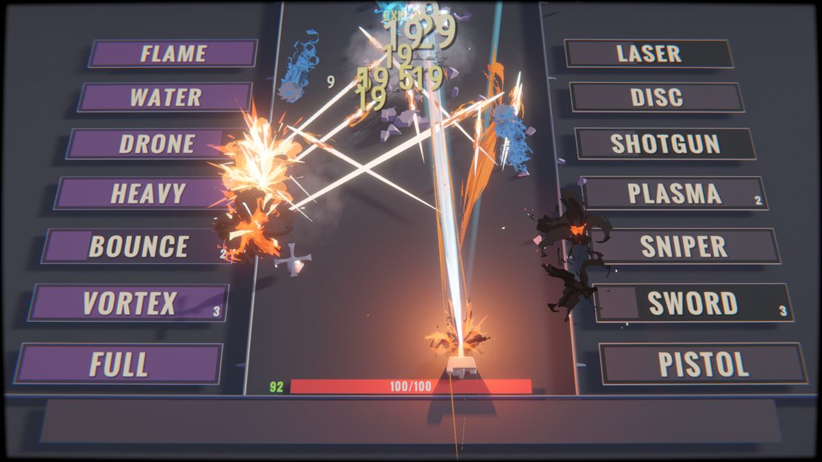 Keyboard is king in this game where you have to type words to do anything—yes, that includes trying to open the settings or start the damn thing