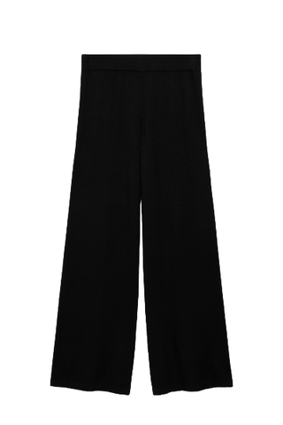 Mango Fine-Knit Wideleg Trousers (Were $50) 