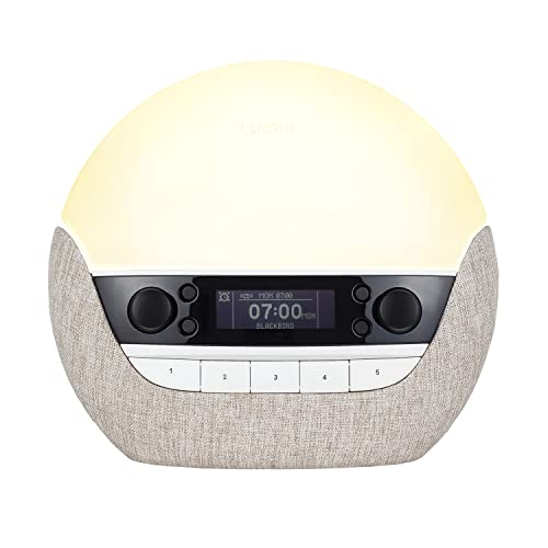 Lumie Bodyclock Luxe 700fm - Wake-Up Light With Fm Radio, Bluetooth Speakers &amp;amp; Low-Blue Light for Sleep