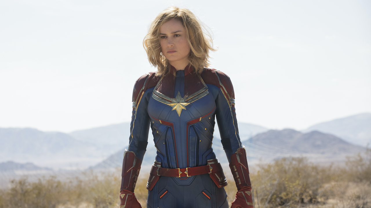 Brie Larson Kaptan Marvel olarak