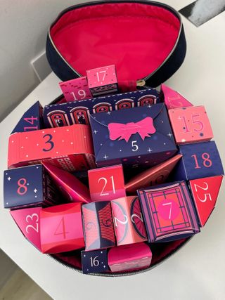 inside the M&S beauty advent calendar