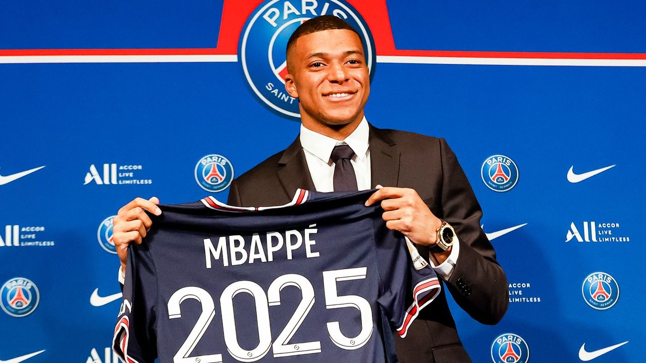 Kylian Mbappe has signed a new deal with Paris Saint-Germain 