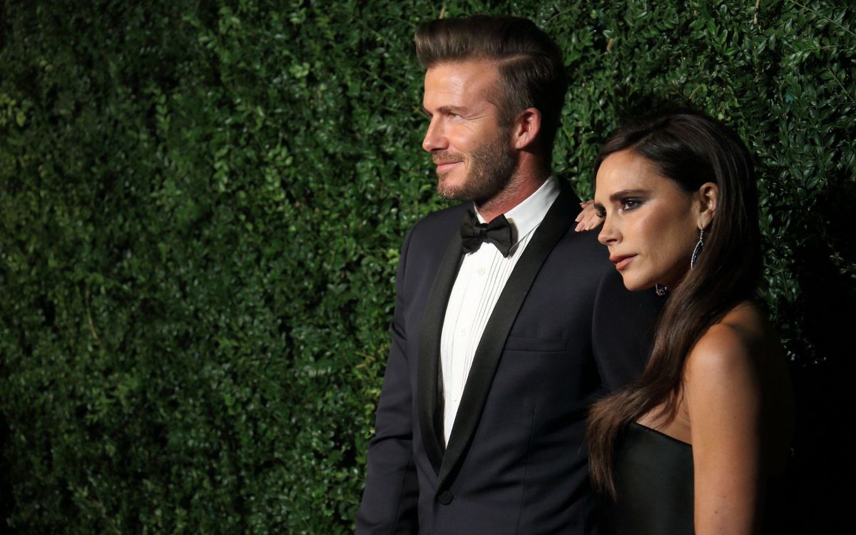 David and Victoria Beckham have a matte black front door – and experts say you should have one too