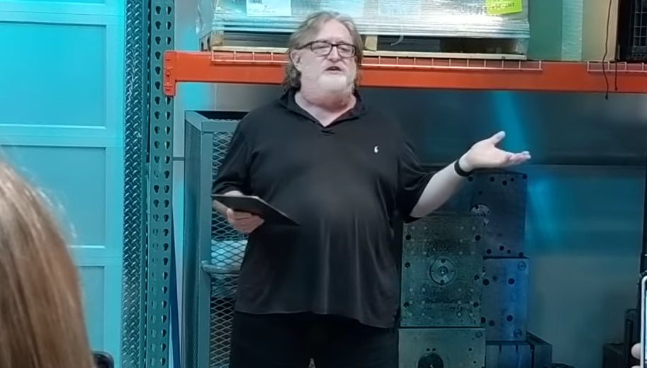 Gabe Newell drops a Half-Life 3 joke into his Valve Index launch party spee...