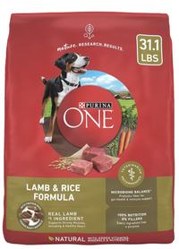 Purina ONE Dry Dog Food Lamb and Rice Formula | 24% off at AmazonWas $61.23 Now $46.53
