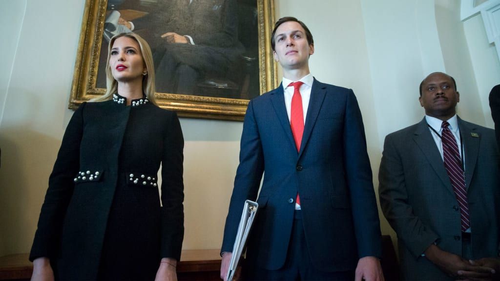 Ivanka Trump and Jared Kushner.