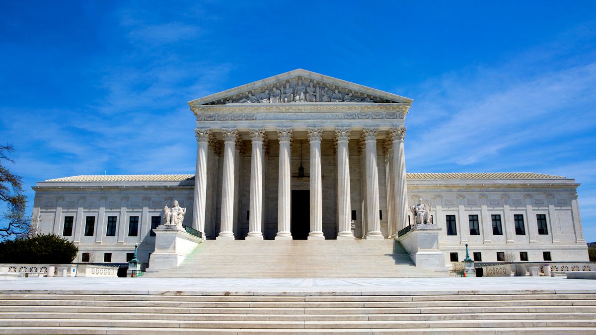 US supreme court building