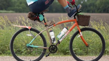 Rodeo Labs pulled a stunt at Unbound: riding the 200-mile course on $200 beach cruisers