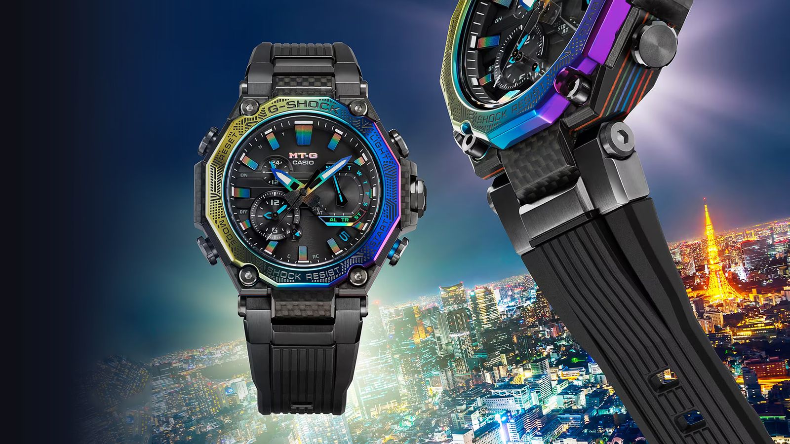 This stunning G-Shock special edition pays colourful homage to nights ...
