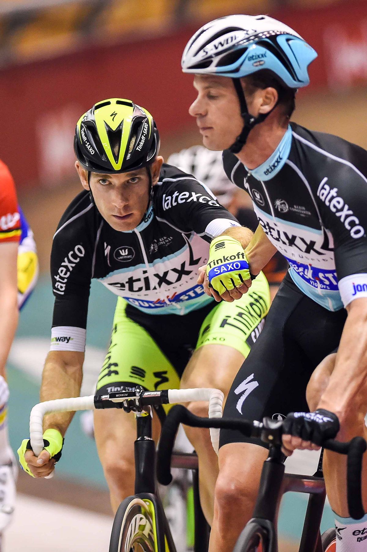 Iljo Keisse and Michael Morkov in action