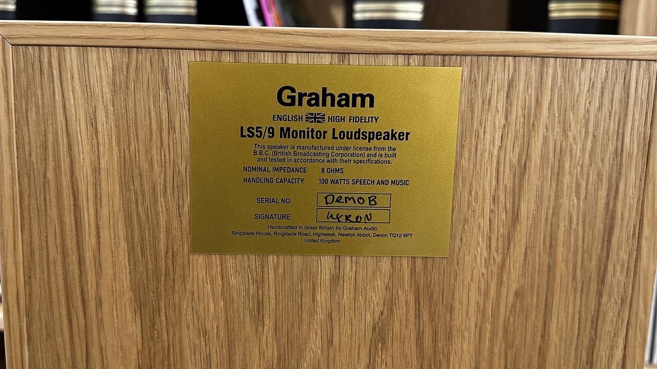 Graham Audio LS5/9 standmount speakers