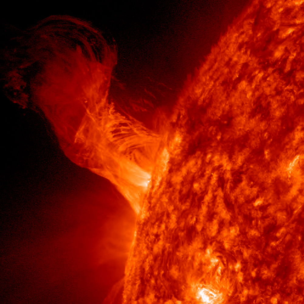 Solar Eruption of Dec. 31, 2012