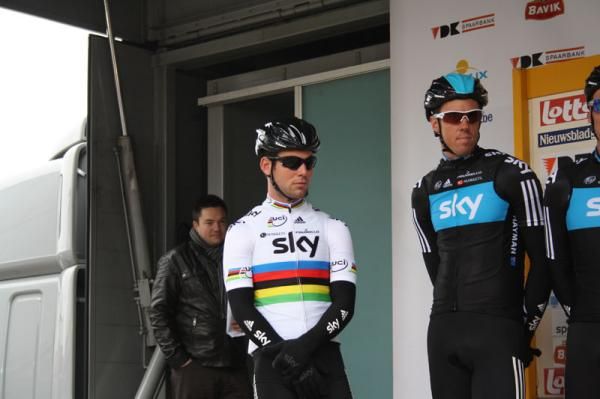 World Champion Mark Cavendish (Team Sky)