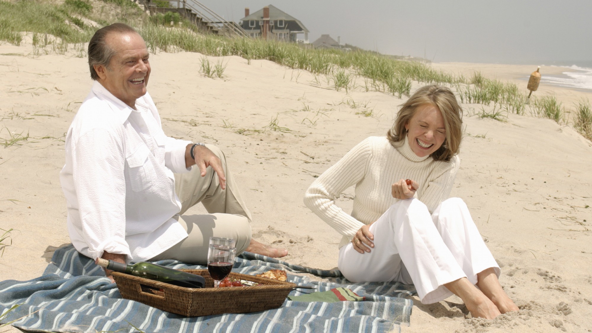 Jack Nicholson and Diane Keaton in Something&amp;rsquo;s Gotta Give (2003)