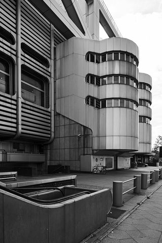 Explore the streets of Berlin through Bauhaus and brutalism
