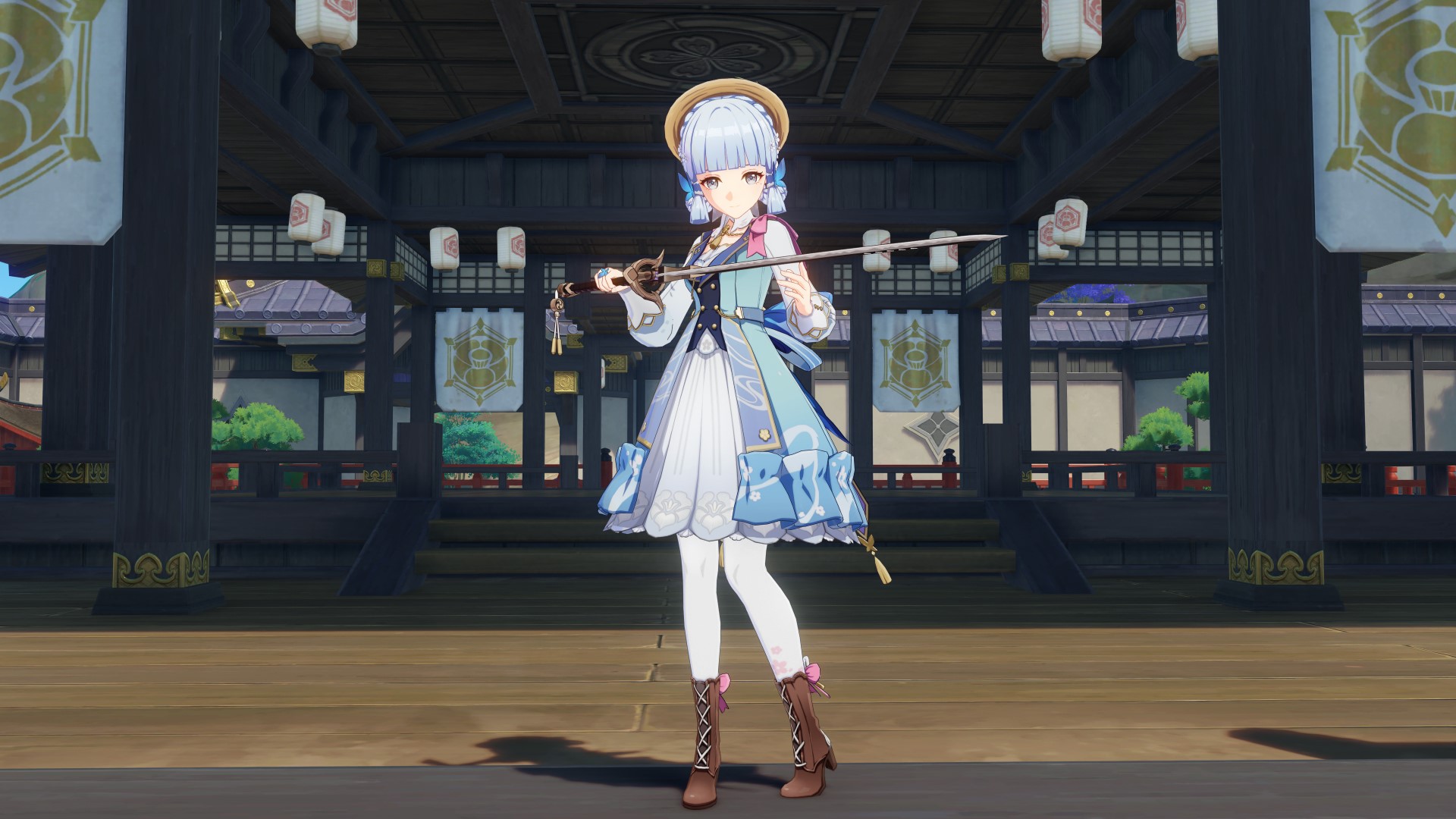 Genshin Impact 3.4 - Ayaka outfit