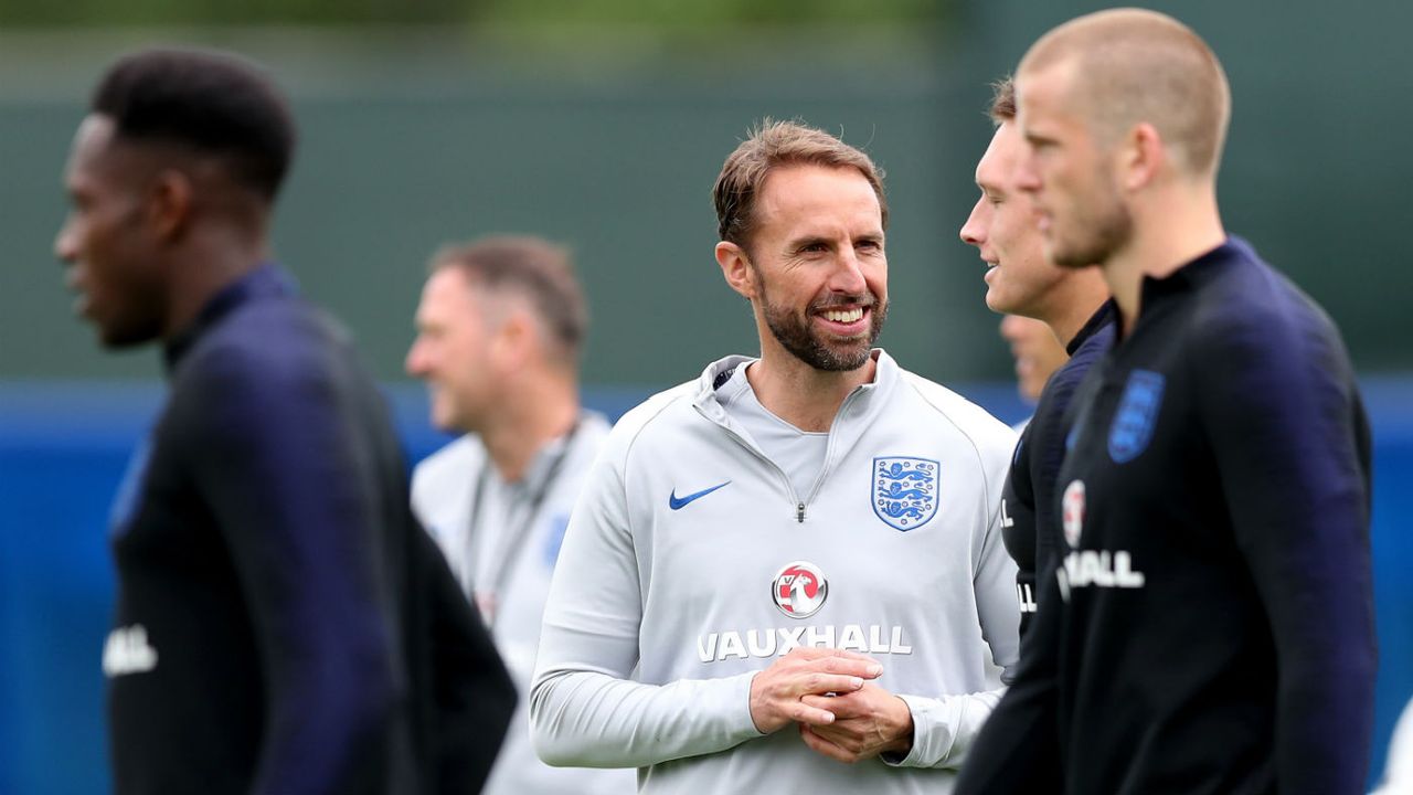 Gareth Southgate England vs. Belgium World Cup group G