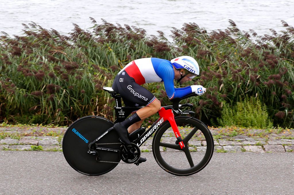 LELYSTAD NETHERLANDS AUGUST 31 Benjamin Thomas of France and Team Groupama FDJ competes during the 17th Benelux Tour 2021 Stage 2 a 111km Individual Time Trial stage from Lelystad to Lelystad ITT BeneluxTour on August 31 2021 in Lelystad Netherlands Photo by Bas CzerwinskiGetty Images