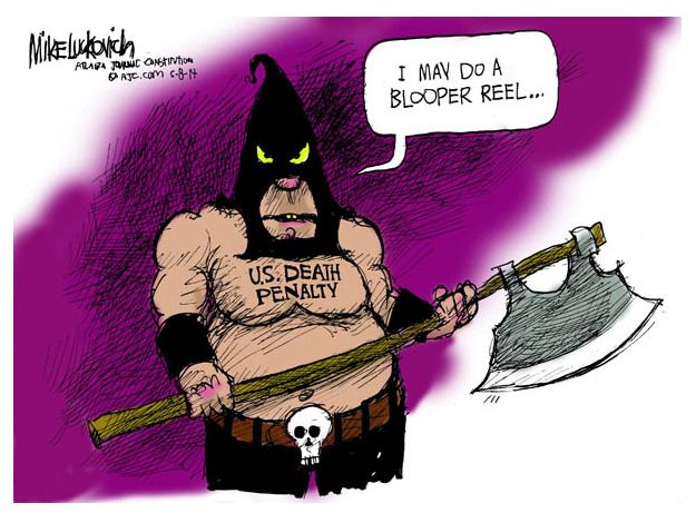 Editorial cartoon death penalty