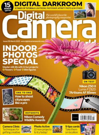 Front cover of issue 291 (March 2025) of Digital Camera magazine