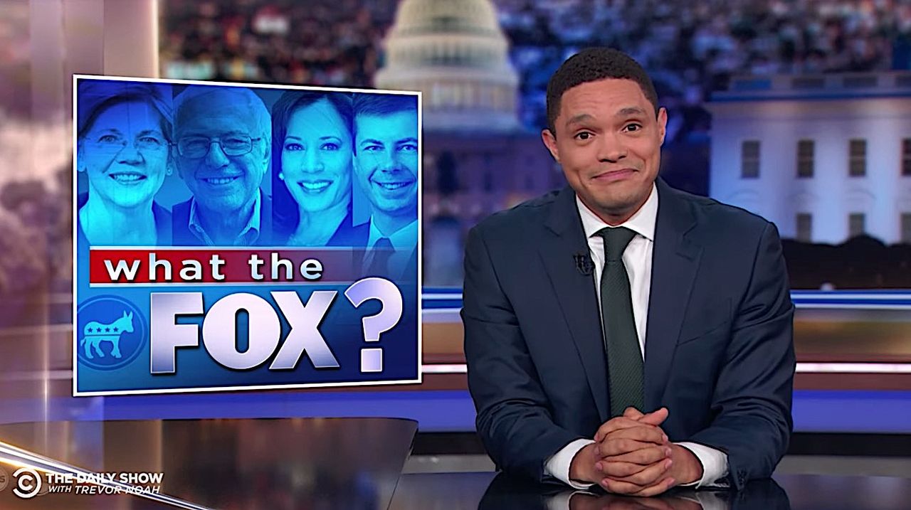 Trevor Noah on the Fox News question