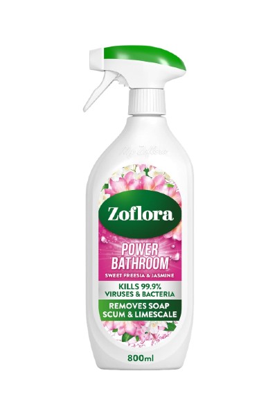 Zoflora Sweet Freesia & Jasmine Power Bathroom 800 ml
