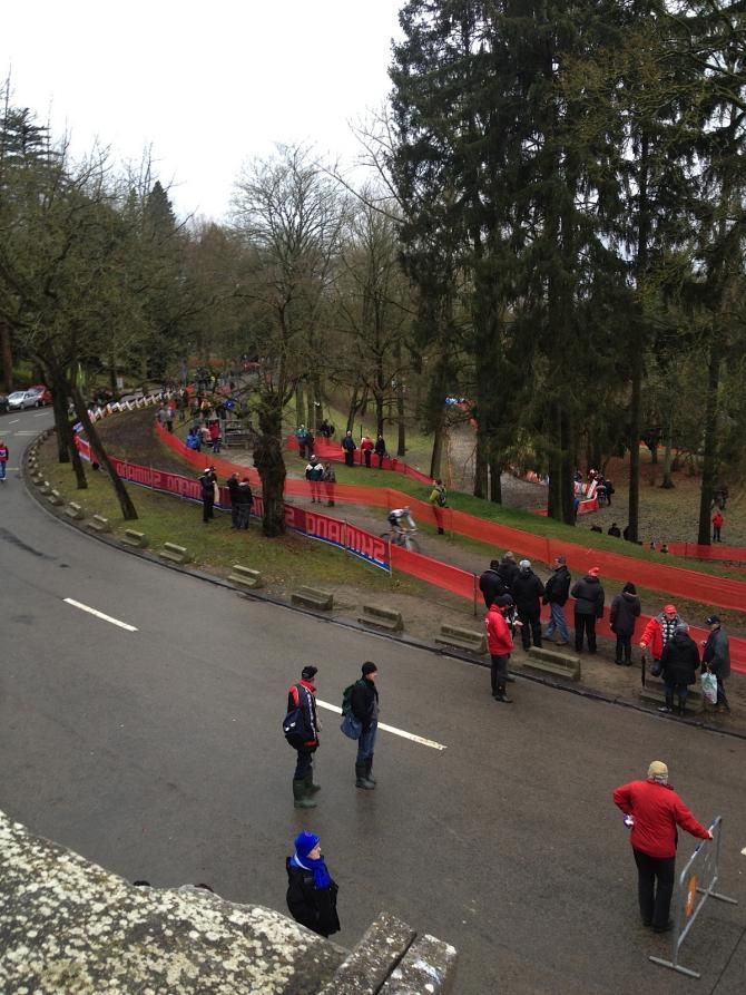 A photo of the course at Namur