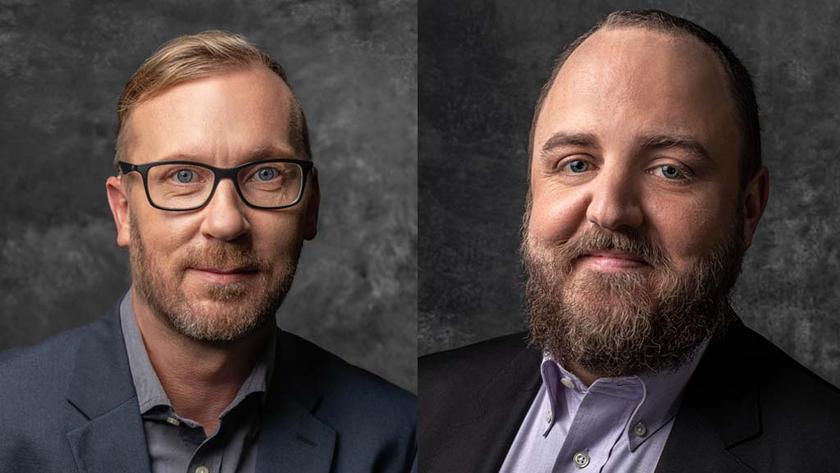 SDVI Chief Operating Officer Simon Eldridge (l.) and Chief Product Officer Chris Br&auml;hler