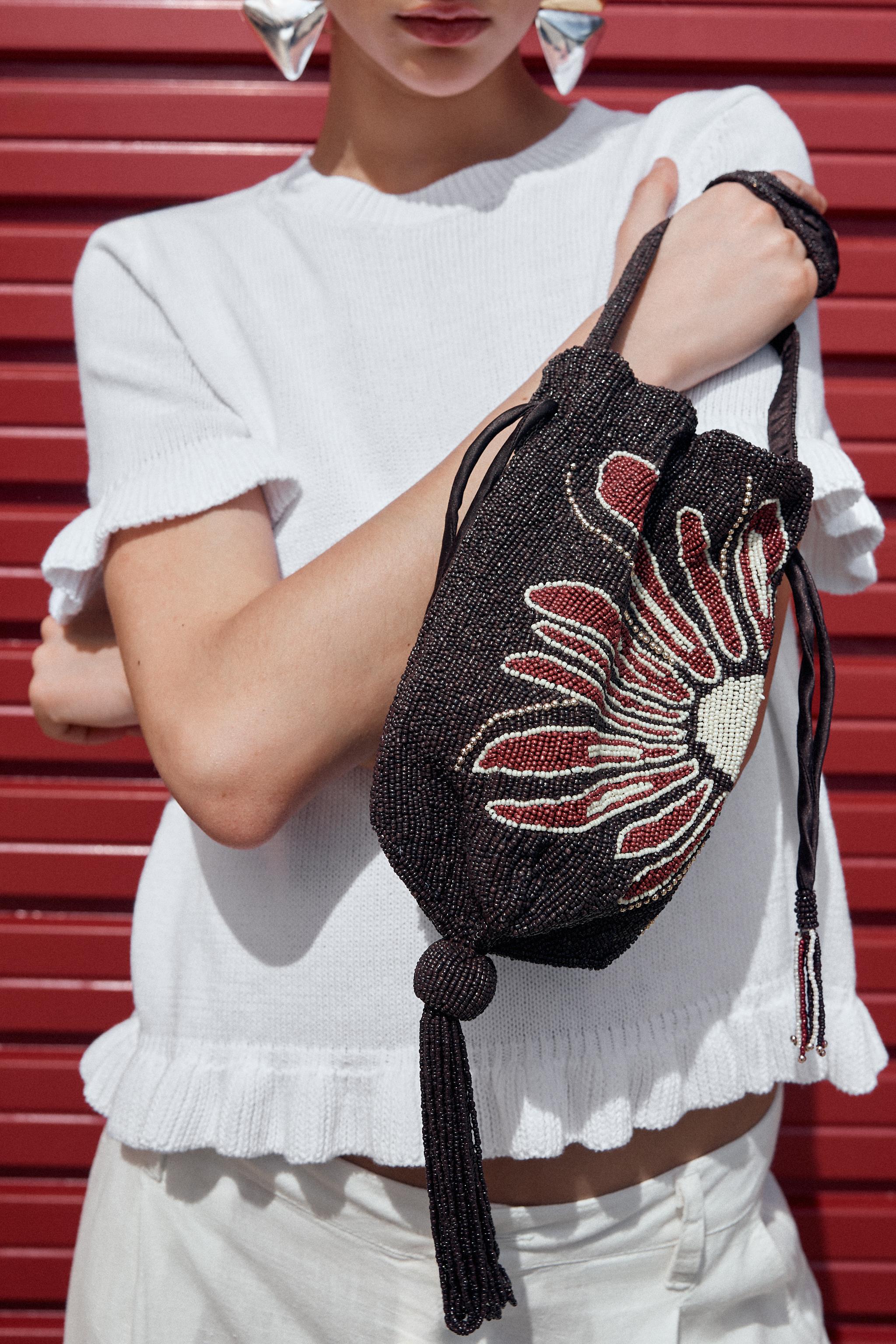 Flower Mini Bucket Bag