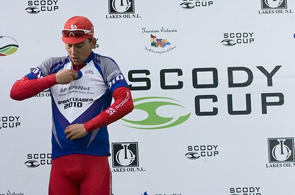 Joseph Lewis (Drapac Porsche) is the leader of the SP Aus Net Sprint Points competition after five stages.
